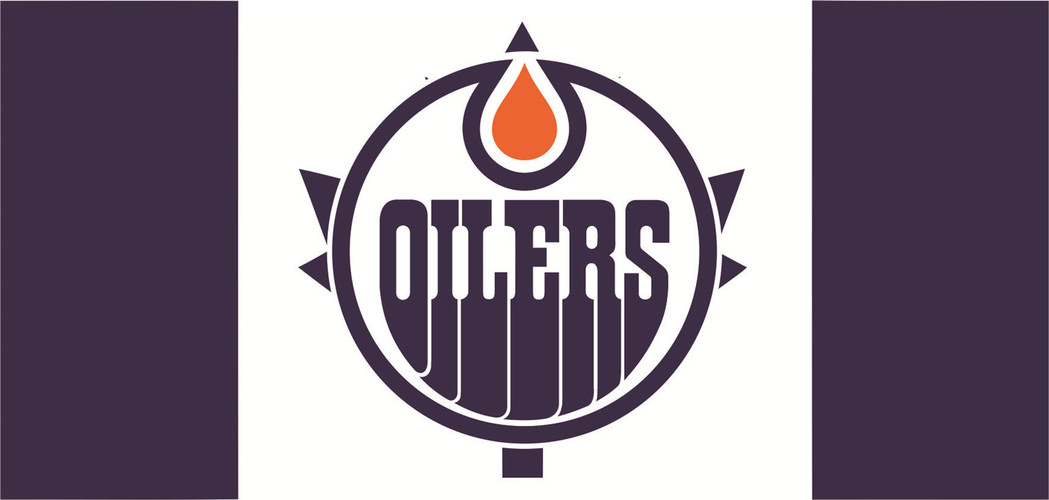 Edmonton Oilers Flags fabric transfer